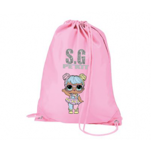 Personalised LOL Doll Drawstring Bag